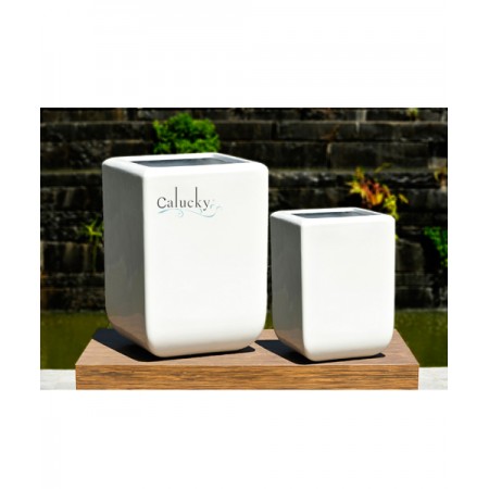 Chậu Glossy fiberstone 08-2039