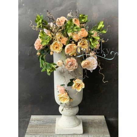 TP152737 - Chậu Hoa Hồng Vàng, Tulip