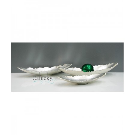 Dĩa oval kiểu gồm 3 Size